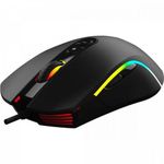 Mouse Fortrek Gamer CRUISER RGB 10.000DPI USB Preto