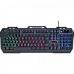 Teclado Fortrek Gamer CRUSADER USB Preto