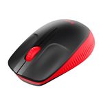 Mouse Logitech Wireless M190 Vermelho USB