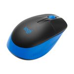 Mouse Logitech Wireless M190 Azul USB