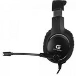 Headset Fortrek Gamer Holt RGB P2 + USB Preto