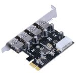 Placa PCI-e com 4 Portas USB 3.0