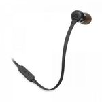 Fone de Ouvido JBL com Microfone  Tune 110 Preto