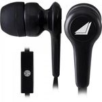 Fone de Ouvido Fortrek com Microfone EML-101 Preto