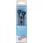 Fone de Ouvido Fortrek com Microfone EML-101 Preto
