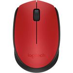 Mouse Logitech Wireless M170 Vermelho USB