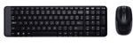 Teclado e Mouse Logitech Wireless MK220 USB