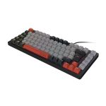 Teclado Mecânico PCYES Kirin Black Vulcan 75% - Switch Red, Led Rainbow, PTKR75RD