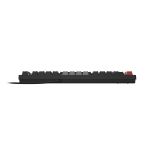 Teclado Mecânico PCYES Kirin Black Vulcan 75% - Switch Red, Led Rainbow, PTKR75RD