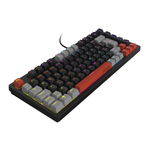 Teclado Mecânico PCYES Kirin Black Vulcan 75% - Switch Blue, Led Rainbow, PTKR75BL