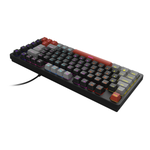 Teclado Mecânico PCYES Kirin Black Vulcan 75% - Switch Blue, Led Rainbow, PTKR75BL