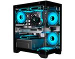 Gabinete K-MEX Aquario Poseidon II CG01F9 Preto