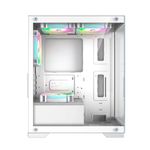 Gabinete Gamer Rise Mode Crystal Glass USB 3.0 RM-CA-CY-01-FW Branco