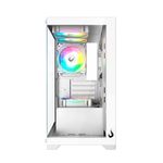 Gabinete Gamer Rise Mode Crystal Glass USB 3.0 RM-CA-CY-01-FW Branco