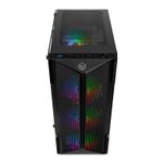 Gabinete Gamer TGT Skylancer V2, Lateral De Vidro, Com 4 Fans, Preto, TGT-SKLV2-BK-4F