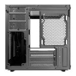 Gabinete Gamer Atom X, Lateral de Vidro, Com 2 Fans, Preto, PG-ATOMX-BK