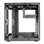 Gabinete Gamer Atom X, Lateral de Vidro, Com 2 Fans, Preto, PG-ATOMX-BK