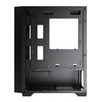 Gabinete Gamer Acegeek Stratus Mesh, ARGB, Lateral de Vidro, Preto, 3 Fans,  AG-STRATUS-MESH-BK-I3F-ARGB