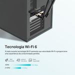 Placa de Rede Wireless TP-Link  Archer TX20E Dual Band, Bluetooth 5.2, AC1800 PCI-e