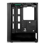 Gabinete Gamer Mancer Narok V2, Rainbow, Lateral de Vidro, Com 3 Fans, Preto, MCR-NRK-V2