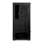 Gabinete Gamer Mancer Narok V2, Rainbow, Lateral de Vidro, Com 3 Fans, Preto, MCR-NRK-V2