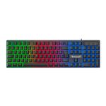 Combo Teclado, Mouse Pad e Mouse Gamer TGT Fal USB, Rainbow, TGT-FAL-RBW03