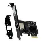 Placa de Rede PCYES 2.5 Gigabit RJ45 Lc2500-1P PCI-e x1