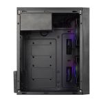 Gabinete Vinik Plate Lateral Acrílico C/ 2 Fans - GGPACBK