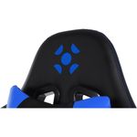 Cadeira Gamer FORTREK Cruiser até 120Kg Preta/Azul