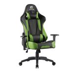 Cadeira Gamer FORTREK Cruiser até 120Kg Preta/Verde