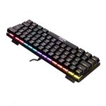 Teclado Mecânico Target Sherman V3 C1, Rainbow, Switch Vermelho, TGT-SHRC-RD01
