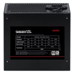 Fonte PCYES Shocker 500W Black Vulcan Full Modular 80 Plus - FM500WBV