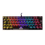 Teclado Mecanico TGT Sherman V3 C1, Rainbow, Switch Marrom, Preto, TGT-SHRC-BR01