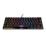 Teclado Mecanico TGT Sherman V3 C1, Rainbow, Switch Marrom, Preto, TGT-SHRC-BR01