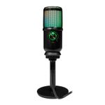 Microfone Mancer Horcrux V2, RGB, USB, Preto, MCR-HCRX-BL02