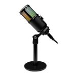 Microfone Mancer Horcrux V2, RGB, USB, Preto, MCR-HCRX-BL02