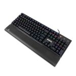 Teclado Mecanico Mancer Tharix, Rainbow, Switch Vermelho, Preto, MCR-THX-RBW01