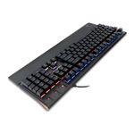 Teclado Mecanico Mancer Tharix, Rainbow, Switch Vermelho, Preto, MCR-THX-RBW01