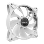 Cooler para Gabinete Alseye FB120, Rainbow, 120mm, Branco, FB120-WHITE