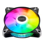 Cooler para Gabinete Alseye FB120, Rainbow, 120mm, Preto, FB120-BLACK