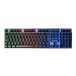 Teclado Gamer TGT M60 A1, Rainbow, Branco, TGT-M60A1-RBW01