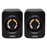 Caixa de Som Gamer Vinik Eclipse 6W 2.0 Led Rainbow - VSPKG6WEC