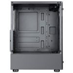 Gabinete Gamer Rise Mode Glass 06x ARGB, Lateral e Frente em Vidro, 6x Fans, Preto - RM-CA-06XB-ARGB
