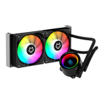 Water Cooler Husky Glacier, Iluminação ARGB, 240mm, Preto - HWT600PT