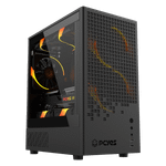 Gabinete Gamer PCYES Ozara Black Vulcan - GOZRBV