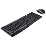Kit Teclado e Mouse Logitech MK200 USB Preto