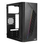 Gabinete Gamer Vinik Beam, Lateral Acrilico, Preto - GGBACBK
