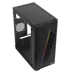 Gabinete Gamer Vinik Beam, Lateral Acrilico, Preto - GGBACBK