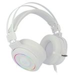 Headset Redragon H320W-RGB Lamia2, c/ Suporte Branco