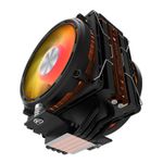 Cooler para Processador Aigo DarkFlash E400, ARGB, 2x120mm, Preto, E400-DUAL-BK